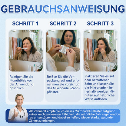 𝐺𝑙𝑖𝑚𝑚𝑒𝑟𝑙𝑦® Tideglusib Zahn & Zahnfleisch Schnelllösliche Repair-Mundstreifen