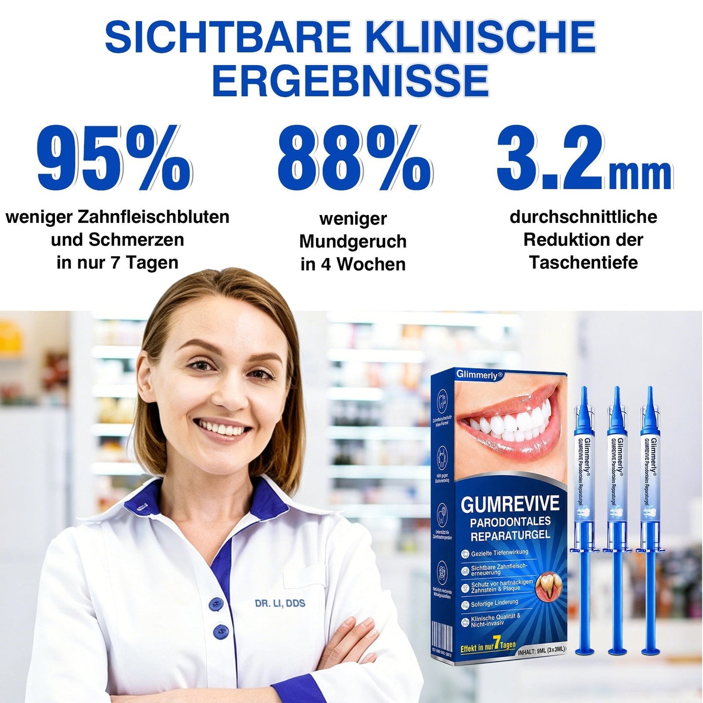 🇨🇭Glimmerly®🦷 GumRevive Parodontales Reparaturgel🌴
